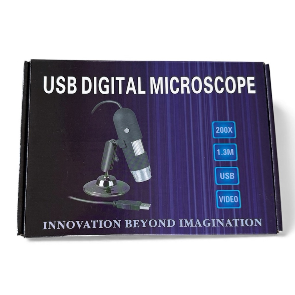 USB Digital Microscope Camera Videos For Gift or Homeschool New in Box